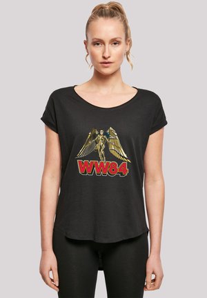 DC COMICS GOLDEN ARMOUR - Print T-shirt - black