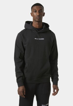 CORE HOODIE - Džemperis su gobtuvu - black