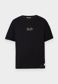 JENSEN TEE BOXY FIT - Printtipaita - black
