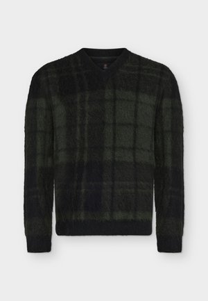 Barbour, HUNHAM TARTAN - Strickpullover - black