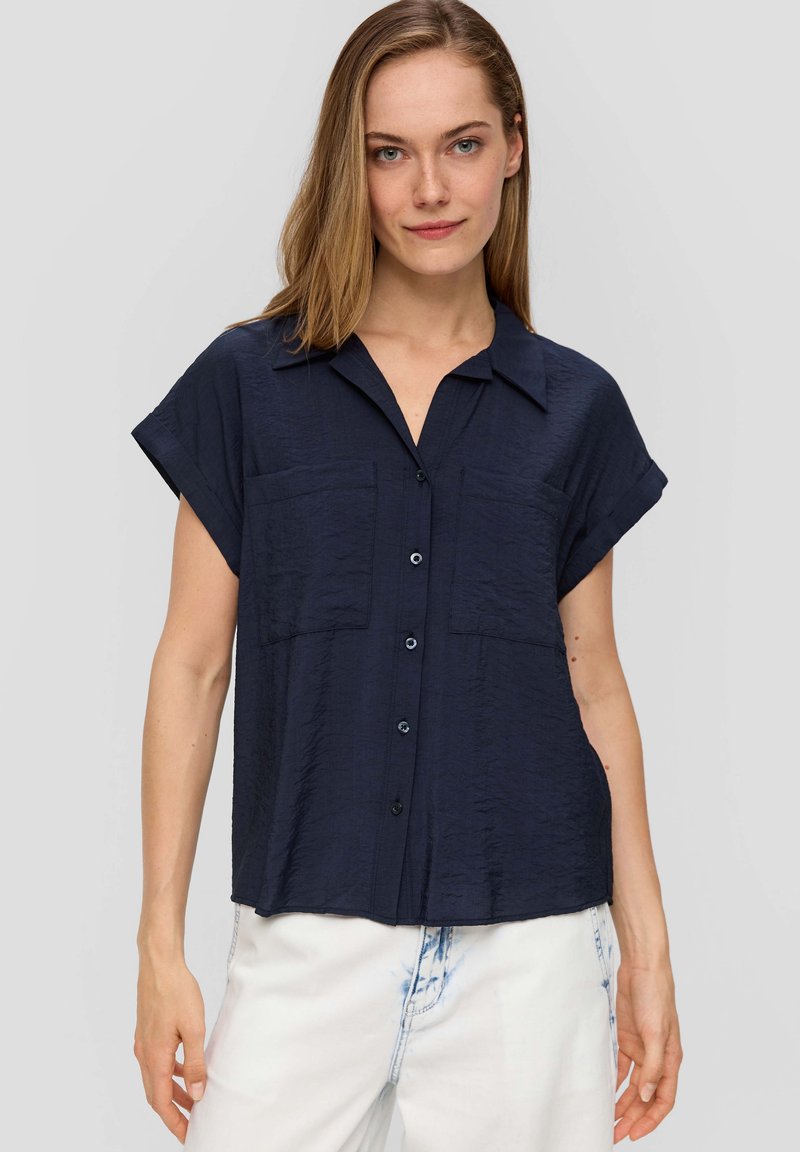 s.Oliver Overhemdblouse - tiefblau