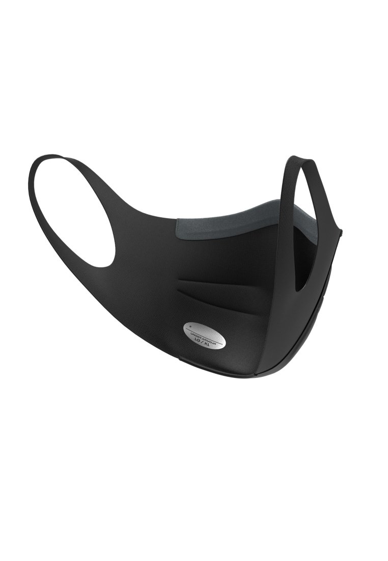 Under Armour FEATHERWEIGHT - Stoffen mondkapje - black/zwart - Zalando.nl
