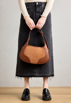 LEATHER - Torbica - cognac