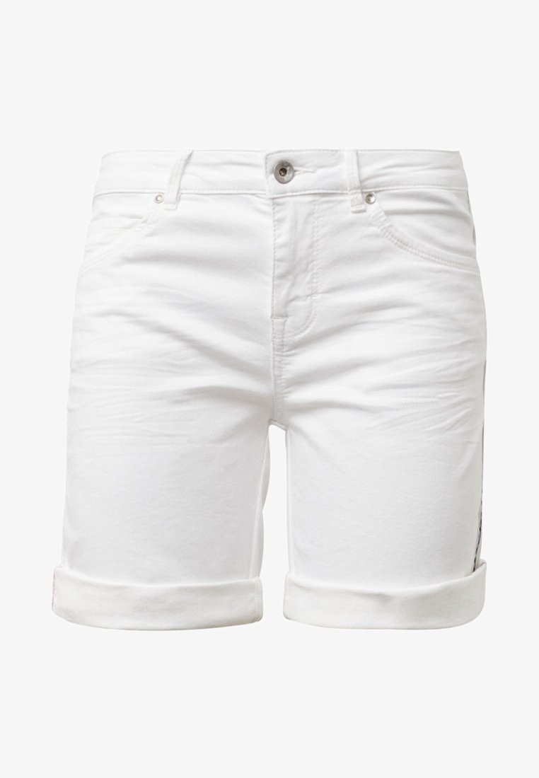 TOM TAILOR Džínové kraťasy - white