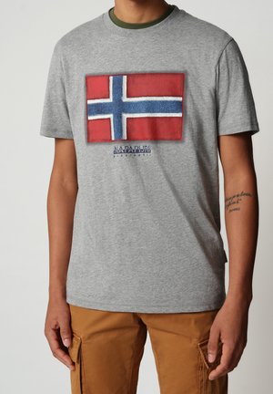 Camiseta estampada - grey