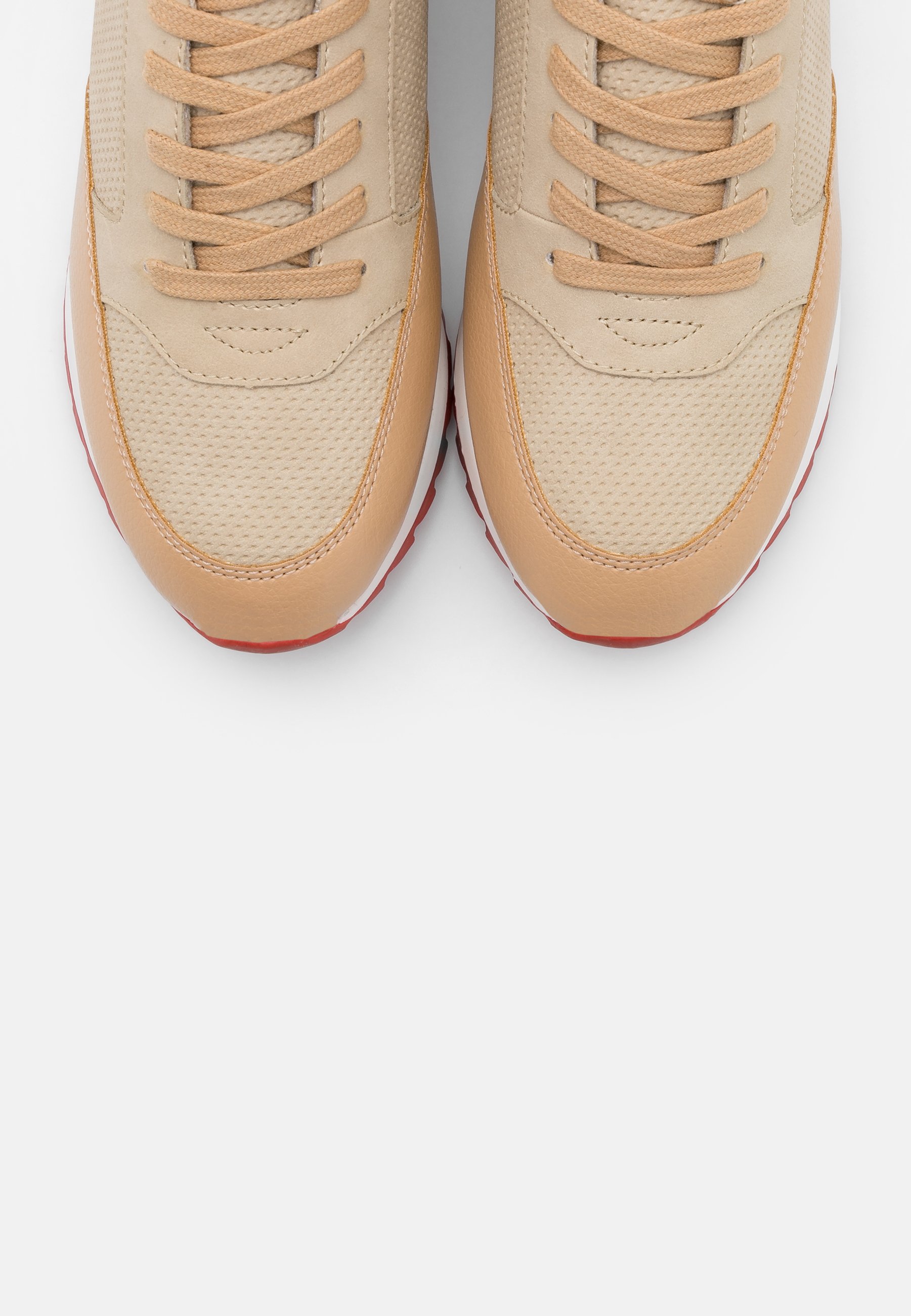 PARFOIS Joggesko beigeredbeige Zalando.no PARFOIS Joggesko beigeredbeige Zalando.no