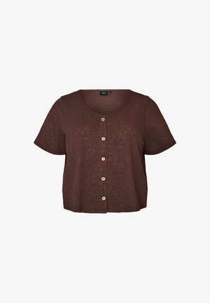 Zizzi, Bluse - braun