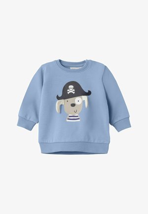 Name it REGULAR FIT - Felpa - chambray blue