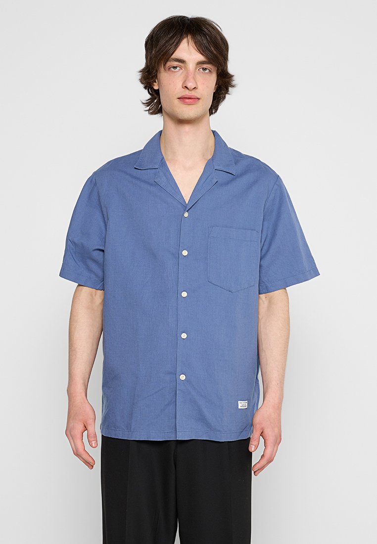 PROFUOMO Overhemd donkerblauw