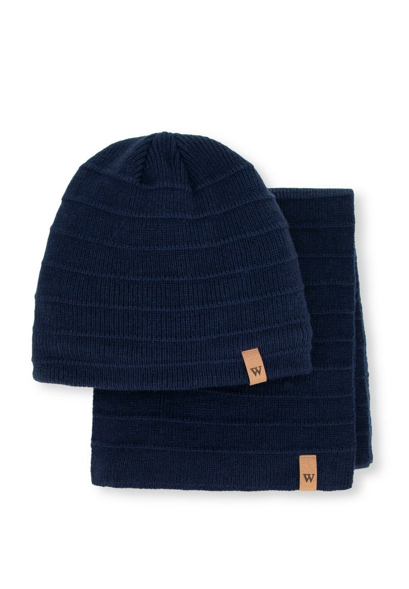 WITTCHEN SET - Sciarpa - dark blue