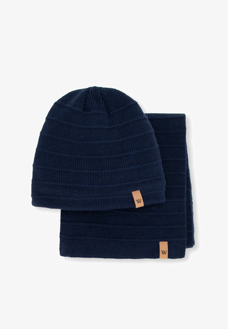 WITTCHEN SET - Écharpe - dark blue