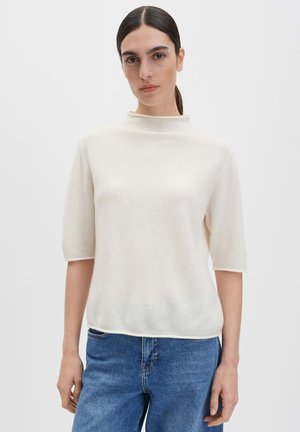 STRAIGHT CUT - Trui - soft cream