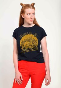 Henry Tiger BAMBI FRIEND TO ANIMALS - Camiseta estampada - navy blue