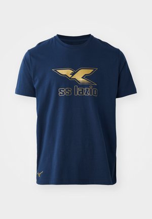 Mizuno, 125 COTTON TEE 1 LAZIO M - Fanartikel - navy