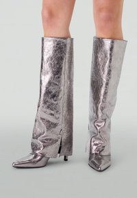 sacha MIT UMSCHLAG - Laarzen - silver