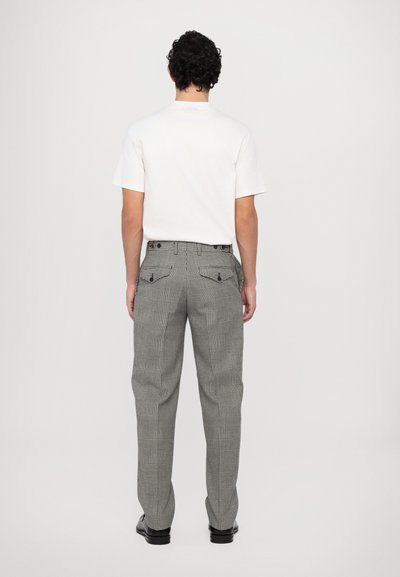 The Kooples PANTALON COSTUM - Kalhoty - black/white