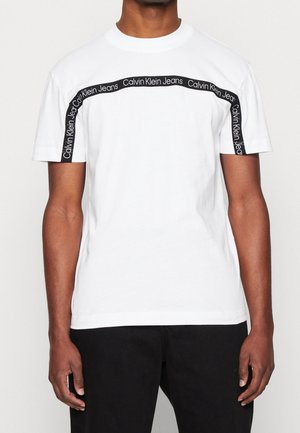 T-shirt med print - white