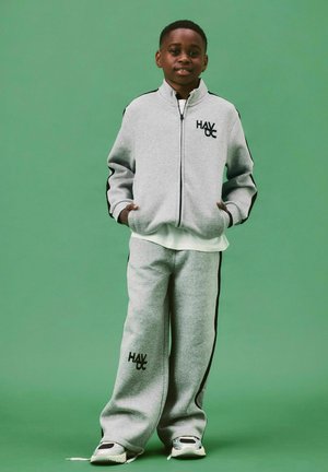 Name it, CARDIGAN REGULAR FIT - Sweatjakke - grey melange