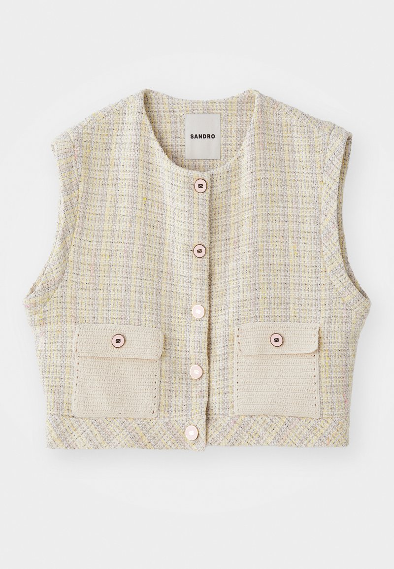 sandro Bodywarmer crème