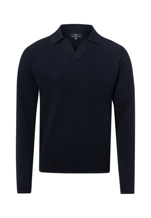 Nils Sundström, NILS SUNDSTRÖM PULLOVER - Polo - marine