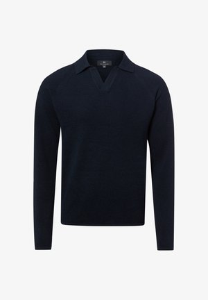 Nils Sundström, NILS SUNDSTRÖM PULLOVER - Polo - marine