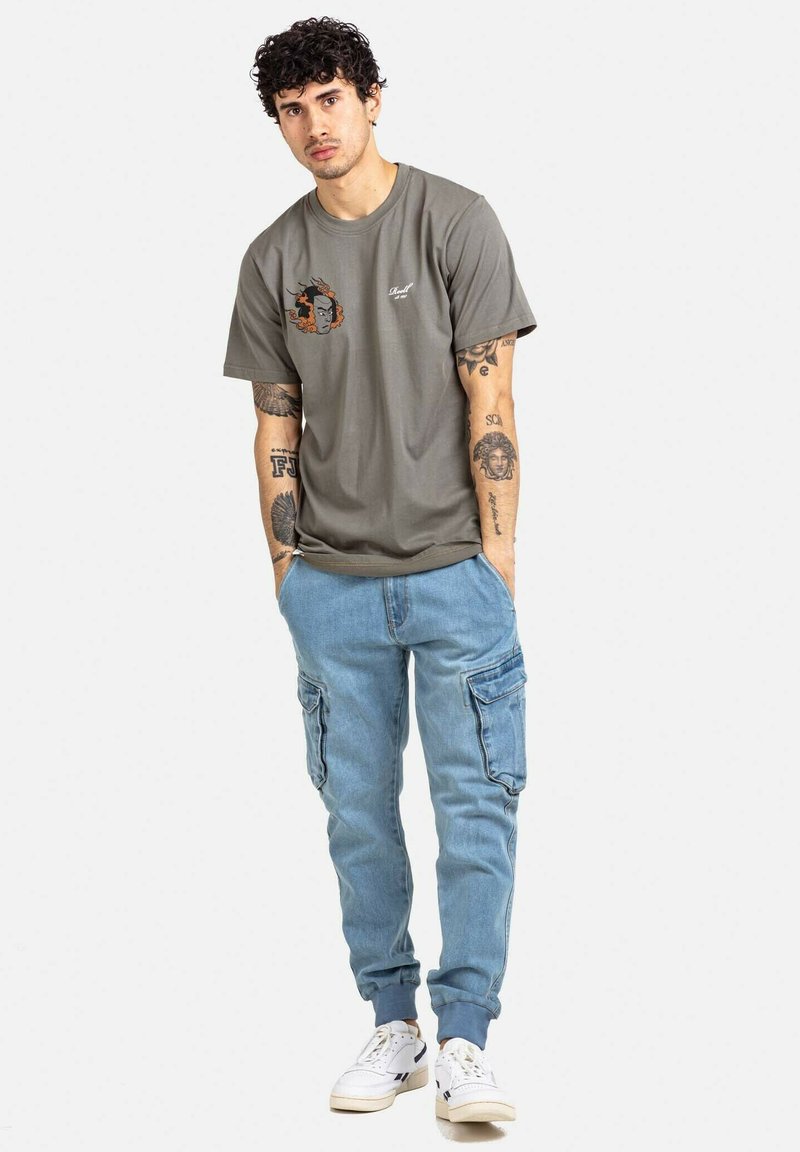 Herren Skinny Fit | Reell Jeans Slim Fit light blue grey wash/blau - MF52646 Herren Skinny Fit | Reell Jeans Slim Fit light blue grey wash/blau - MF52646