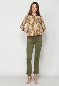 Koroshi Felpa con zip - beige