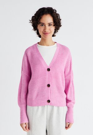 VMLEA V NECK CARDIGAN - Cardigan - pastel lavender