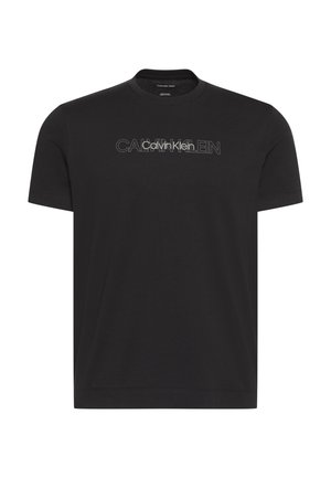 Calvin Klein, UNISEX - Tričko s potlačou - black
