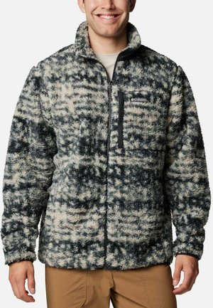 WINTER PASS PRINTED - Fleecejacke - grey