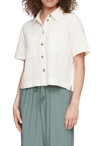 QS Hemdbluse - creme