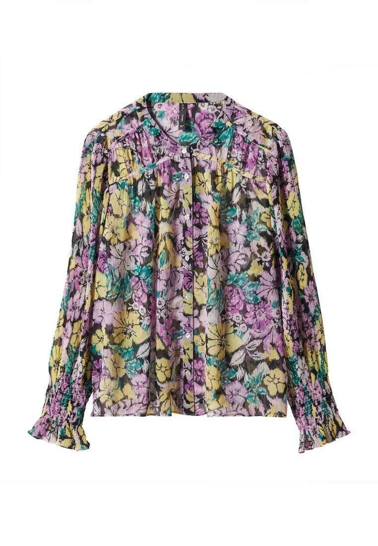 Mango Overhemdblouse paars