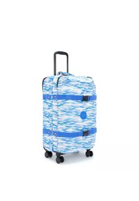 Kipling SPONTANEOUS - Wheeled suitcase - diluted blue