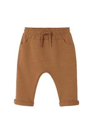 Vertbaudet, VERTBAUDET SWEATHOSE FÜR JUNGEN BABY  BASIC - Stoffhose - taupe