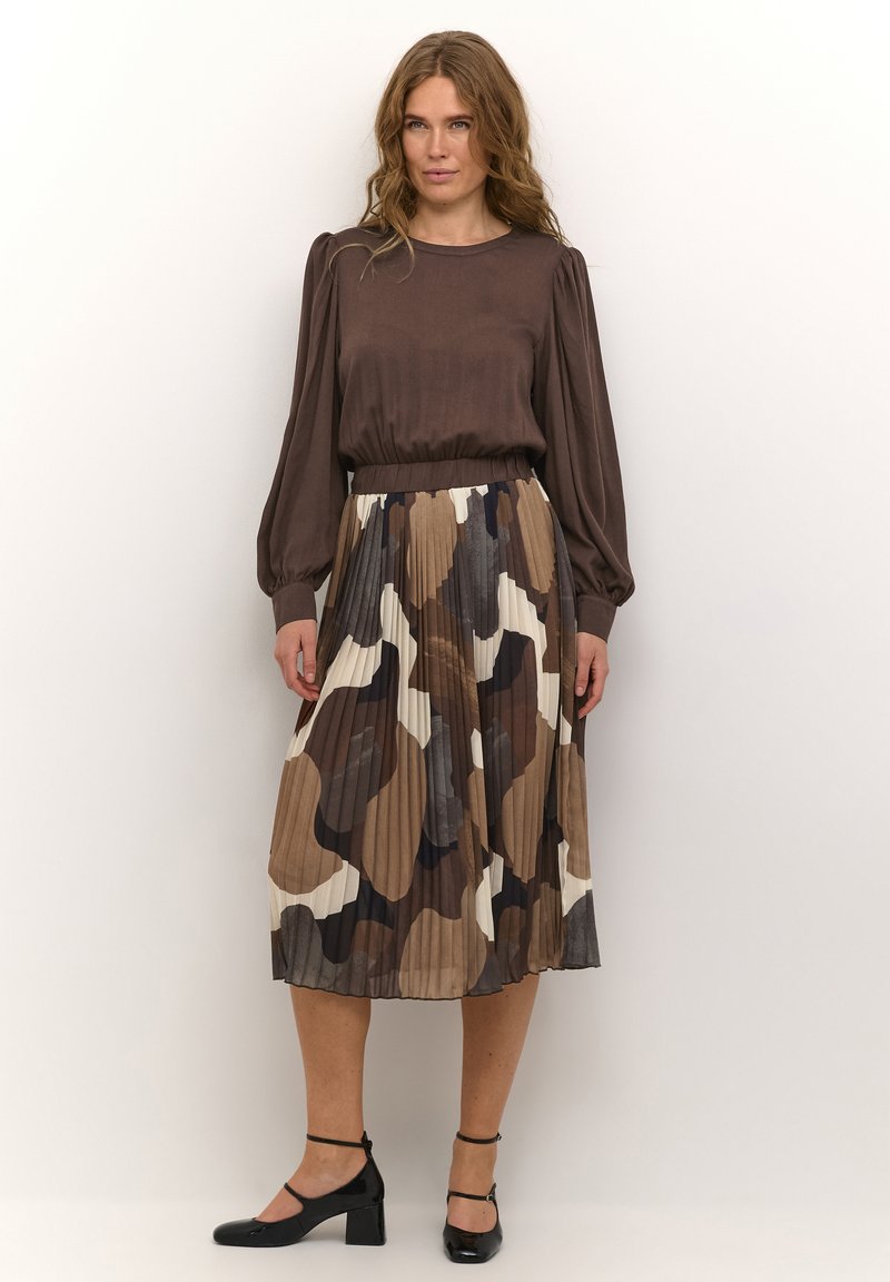 Culture CUCARLY - Dienas kleita - brown art