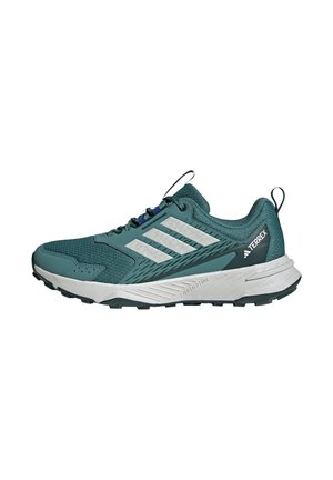 TRACEFINDER - Trail running shoes - preloved teal  grey one semi lucid blue