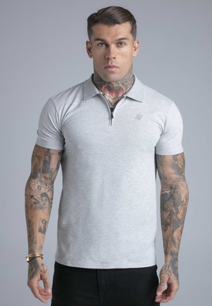 ZIP  - Bluză polo - grey marl