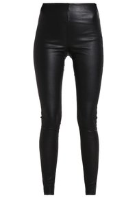 SFSYLVIA - Skindbukser - black