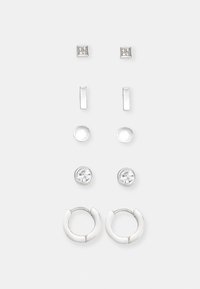 6 PACK - Ohrringe - silver-coloured