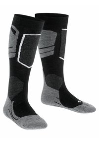 FALKE SK4 SKIING LIGHT CUSHIONING - Calze sportive - black-mix