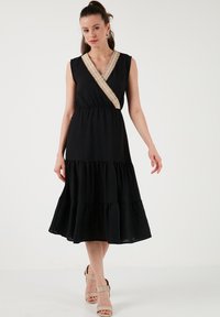 LELA REGULAR FIT - Dnevna obleka - black