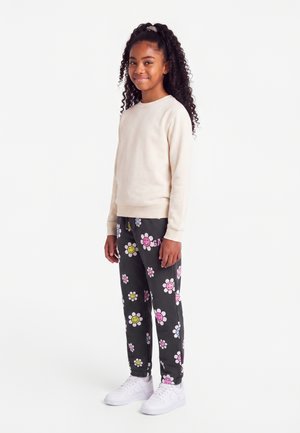 GAP HERITAGE JOGGER - Долнище на анцуг - dark grey/multi-coloured