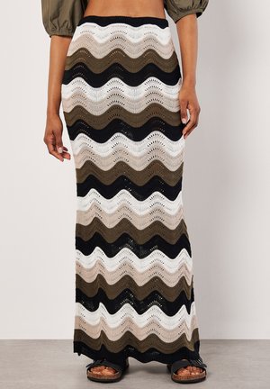 Apricot WAVES - Gonna lunga - khaki