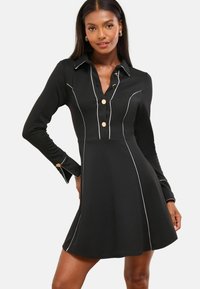 Shirt dress - monochrome