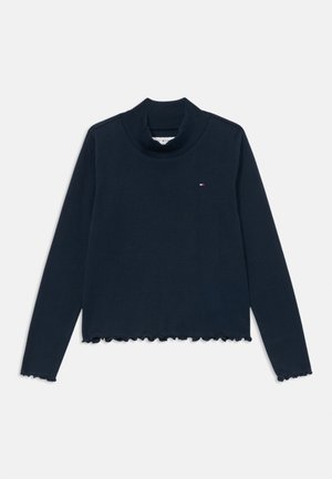 Pikkade varrukatega topp - dark night navy
