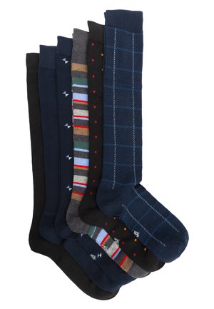 6 PACK FANCY GIFT BOX - Knee high socks - assortment