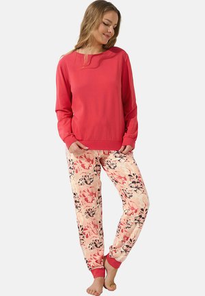 Lisca MANCHES LONGUES OCEAN SET - Pyjama - corail