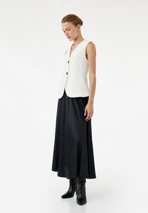 A-snit nederdel - black
