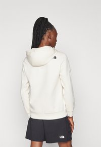 The North Face SIMPLE DOME HOODIE - Mikina s kapucňou - white dune