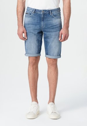TREVOL - Jeansshort - damp blue
